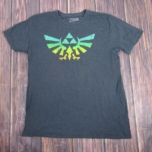 Legend of Zelda Shirt Mens Large Triforce Crest Tee Nintendo 2020 Graphic Game